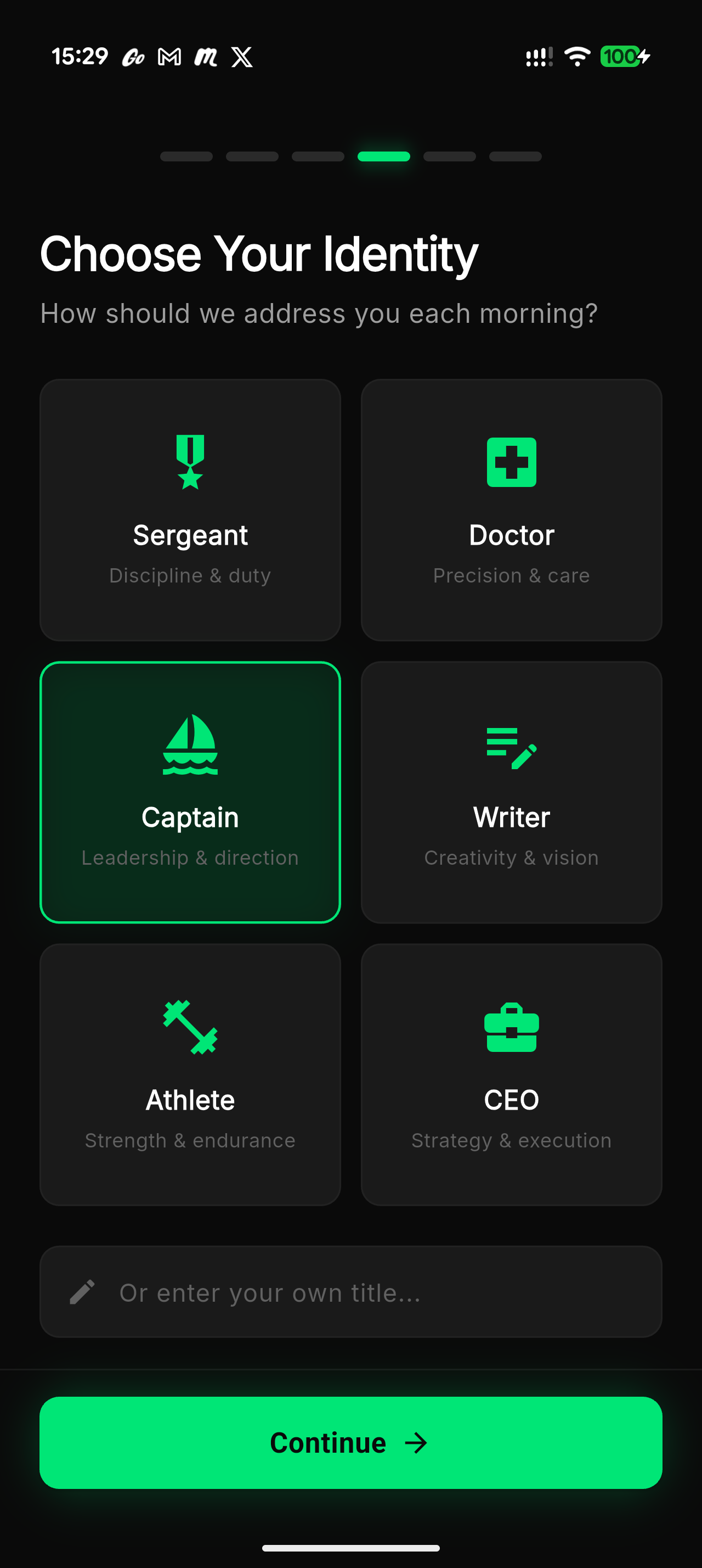 Choose Your Identity